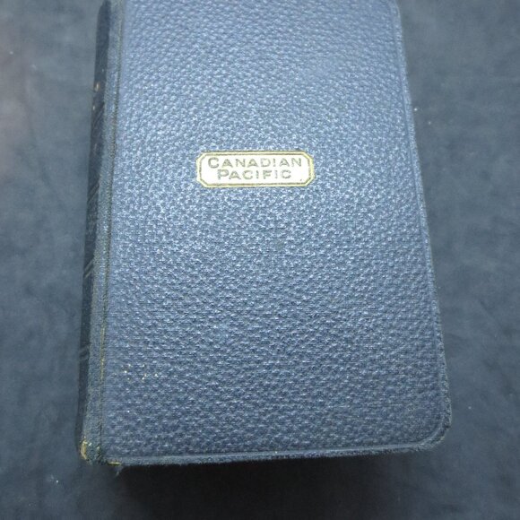 Vintage Canadian Pacific Mini Common Prayer / Bible Book - Extremely Rare !! - Picture 1 of 12